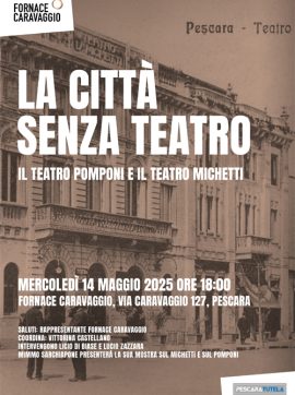 Fornace Caravaggio Pescara- Eventi Maggio 2025