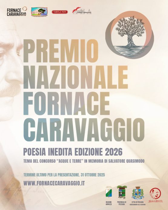 Premio Nazionale Fornace Caravaggio Pescara - Poesia Inedita, Edizione 2026